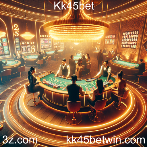 A Emoção do Cassino Ao Vivo no Kk45bet